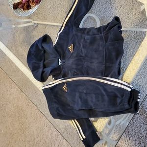 Addidas Velour Two-Piece